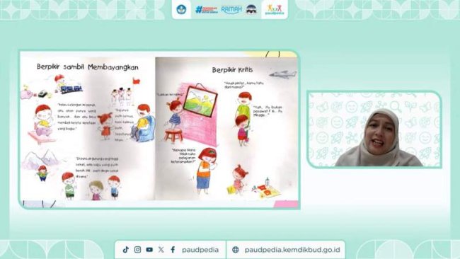 Kemendikdasmen Gelar Aksi Ilmuan Cilik, Membangun Anak Usia Dini Berpikir Kritis
