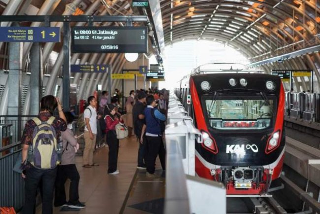 Hari Transportasi Nasional, LRT Jabodebek Torehkan Rekor Pengguna Tertinggi Sepanjang Sejarah
