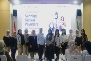 Peduli Kesehatan Perempuan, KAI Daop 1 Gelar Pemeriksaan Gratis Skrining Kanker Payudara