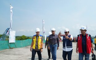 Menteri PU Dukung Hutama Karya Percepat Penyelesaian JTTS Tahap II Palembang - Betung