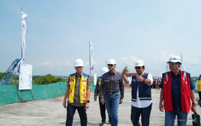 Menteri PU Dukung Hutama Karya Percepat Penyelesaian JTTS Tahap II Palembang - Betung