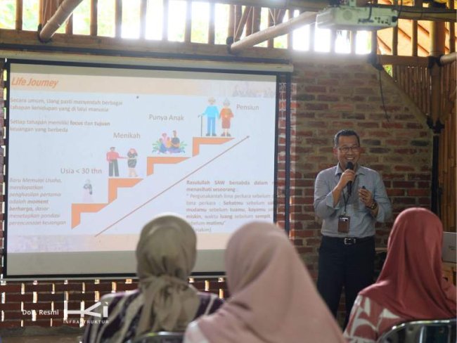 HKI Perkuat Pemberdayaan Ekonomi Perempuan Lewat Pelatihan Keuangan di Pasar Dongko Bogor