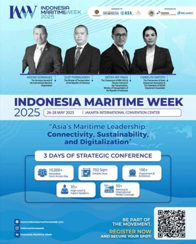 Indonesia Maritim Week 2025, Kokohkan Indonesia di Panggung Maritim Dunia Indonesia Maritim Week 2025, Kokohkan Indonesia di Panggung Maritim Dunia