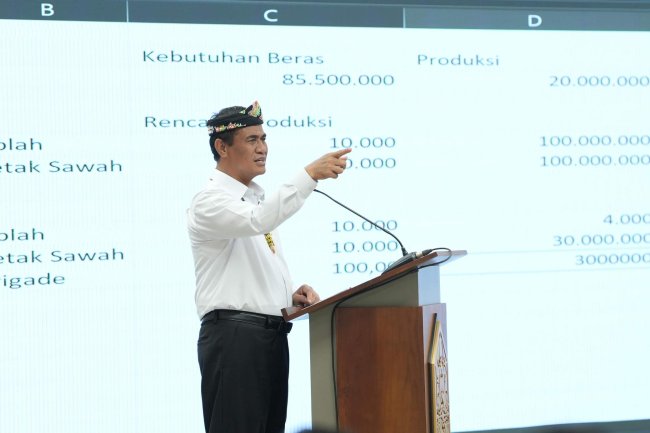 Mentan Amran Optimis Kaltara Mampu Mandiri Pangan Mentan Amran Optimis Kaltara Mampu Mandiri Pangan