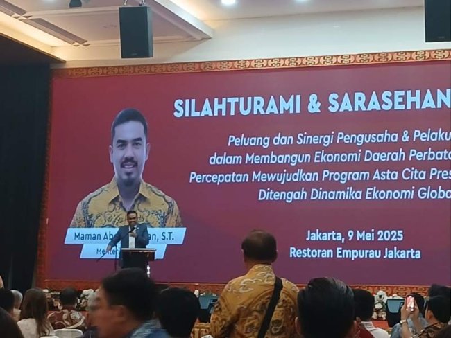Menteri Maman Abdurrahman Dorong Pengusaha UMKM asal Sambas Naik Kelas Masuk Bisnis Tambang dan Konstruksi Menteri Maman Abdurrahman Dorong Pengusaha UMKM asal Sambas Naik Kelas Masuk Bisnis Tambang dan Konstruksi