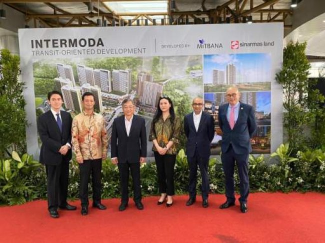 Menteri Perdagangan dan Industri Singapura Kunjungi Proyek TOD Di Kawasan Intermoda BSD City