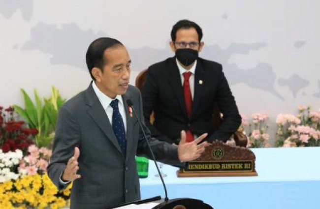 Presiden Dukung Program Merdeka Belajar Kampus Merdeka