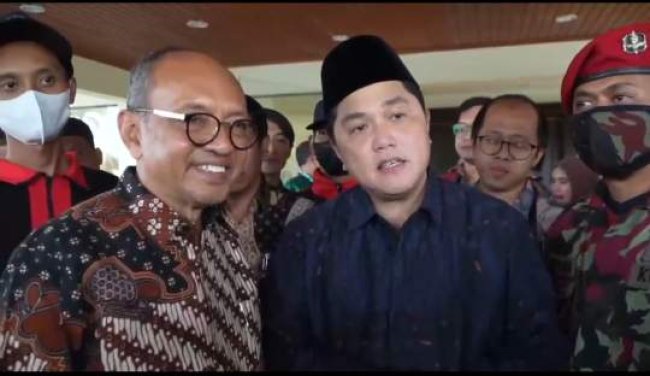 Gandeng Muhammadiyah, Erick Thohir Dorong Program Kemandirian Umat