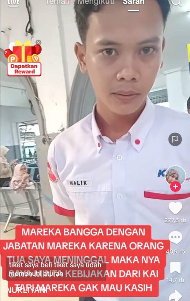 KAI Daop 1 Jakarta Ikut Menanggapi Video Medsos, Penumpang KA Lokal Merak Yang Sedang Viral