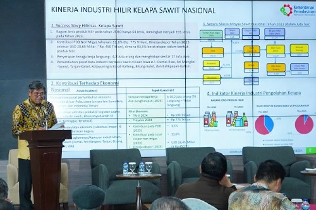 Produk Hilir Sawit Capai 193 jenis, Ekspornya Tembus Rp 450 Triliun