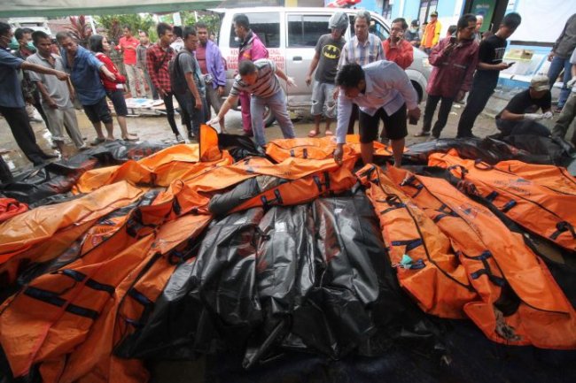 Update, Korban Tewas Tsunami Banten 373 Orang