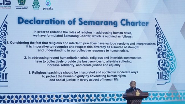 AICIS 2024 Hasilkan 9 Butir Semarang Charter 