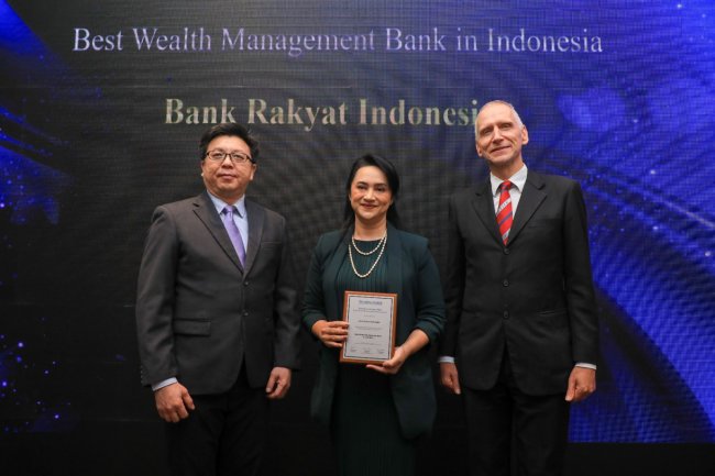 Ciamik! BRI Raih Penghargaan Best Wealth Management Bank in Indonesia