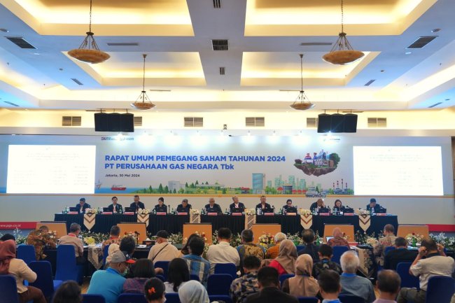 RUPST PGN 2023 Tetapkan Pengurus Baru Perseroan dan Bagikan Deviden USD 222,43 Juta