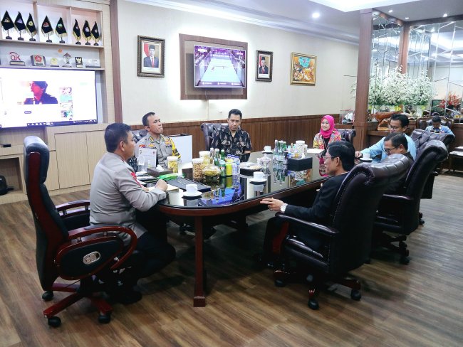Polda dan Ombudsman RI Provinsi Jambi Perkuat Koordinasi Tingkatkan Pelayanan Publik