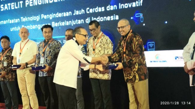 LAPAN Memberikan Apresiasi Pembuka Awal Tahun 2020 untuk Provinsi Banten