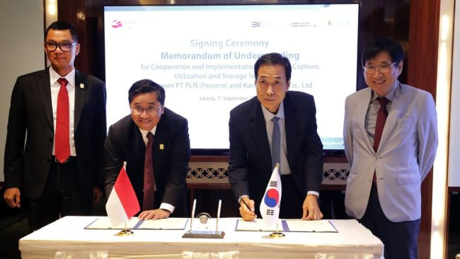 PLN Gandeng Perusahaan Korea Siapkan Implementasi Teknologi CCUS di PLTU