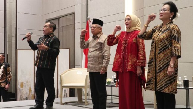 Ma'ruf Amin Minta Diaspora Indonesia di Luar Negeri Lakukan “Saring Sebelum Sharing”