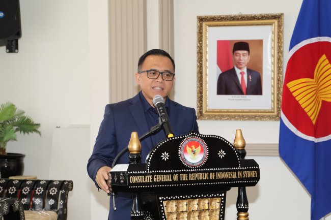 Menteri Anas Ajak KJRI Sydney Tingkatkan Peluang Investasi Indonesia