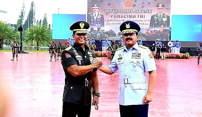 Resmi Jabat PanglimaTNI, Jenderal Agus Lanjutkan Program Era Laksamana Yudo Margono
