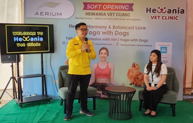 Hewania Vet Clinic Hadir di Aerium, The First Prestigious Dog Friendly Apartment di Jakarta Barat