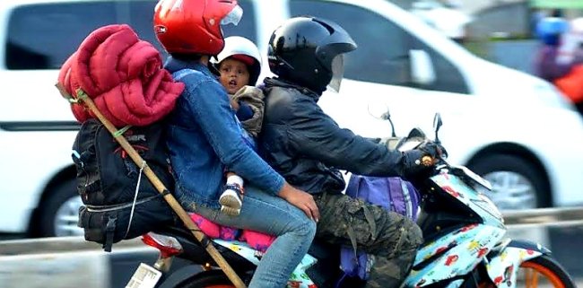 Tidak Dilarang, Tapi Polri Tetap Imbau Masyarakat yang Mudik Tidak Gunakan Sepeda Motor