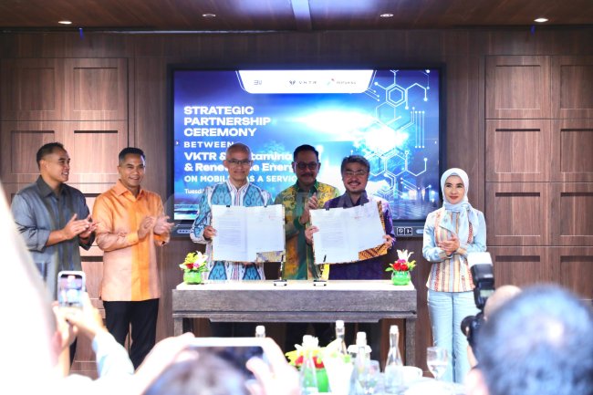 Pertamina NRE dan VKTR Sepakat Kembangkan e-Mobility as a Service di Indonesia