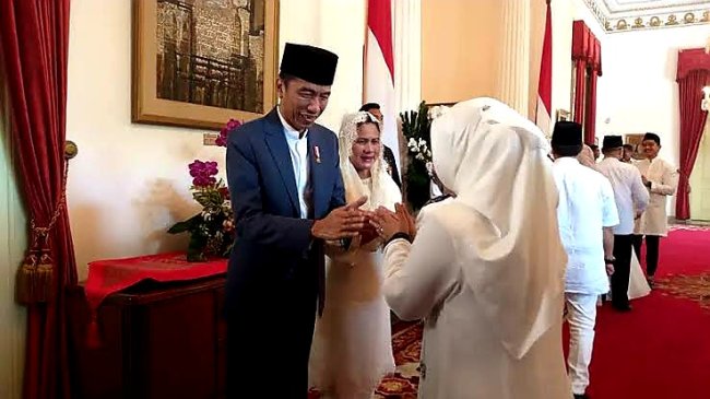 Lebaran Terakhir sebagai Presiden, Jokowi Gelar Open House di Istana: Tokoh Nasional Dipersilahkan Hadir