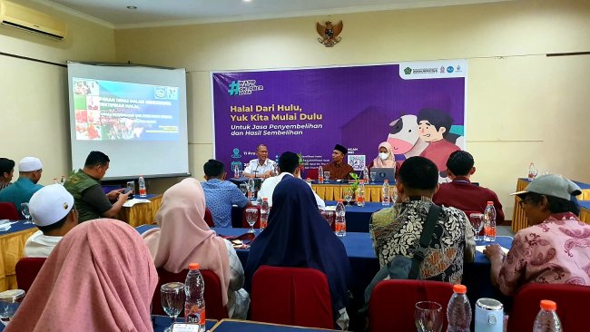 BPJPH Edukasi Sertifikasi Halal Jasa Penyembelihan di 11 Provinsi 