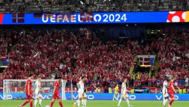 Sempat Ditunda Gara-gara Hujan, Jerman Kontra Denmark Imbang di Babak Pertama