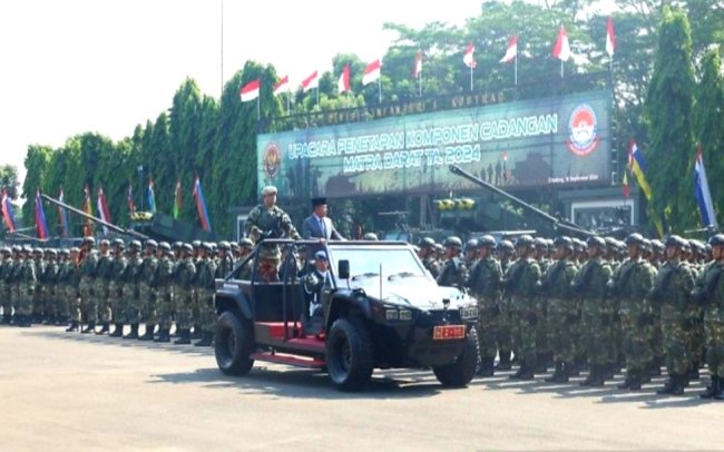Kemhan: 1.145 Mahasiswa Unhan Ditetapkan sebagai Komcad Matra Darat