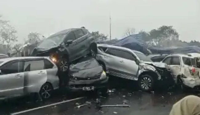 Kemenhub Dalami Penyebab Kecelakaan Beruntun di Ruas Tol Purbaleunyi