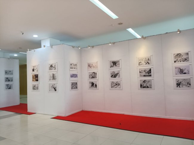Sambut Tahun Politik, Polda Jambi dan Sespim Polri Wadahi Seniman Karikatur Penjuru Negeri dengan 