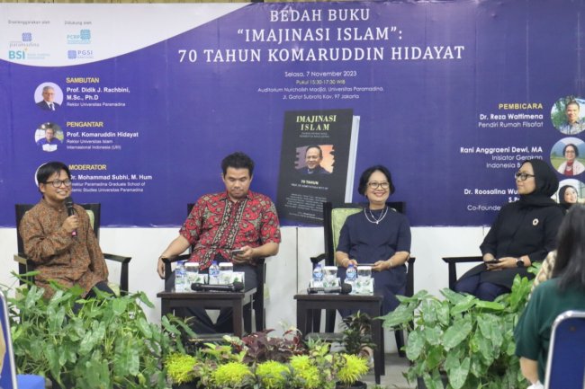Bedah Buku “Imajinasi Islam: 70 Tahun Komaruddin Hidayat”