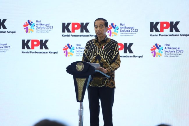 Hakordia 2023, Jokowi: Gunakan Teknologi sebagai ‘Pagar’ Cegah Korupsi