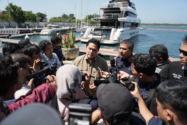 Bicara Soal Summer Sonic dan Tomorrow land, Erick Thohir Targetkan Pelabuhan Benoa Jadi Wadah Event International