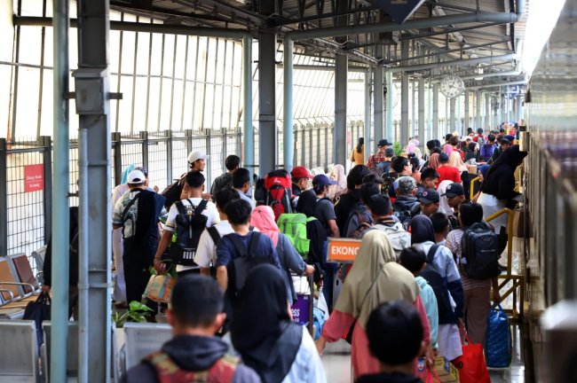 KAI: Arus Balik Liburan, 178.621 Tiket Ludes Terjual