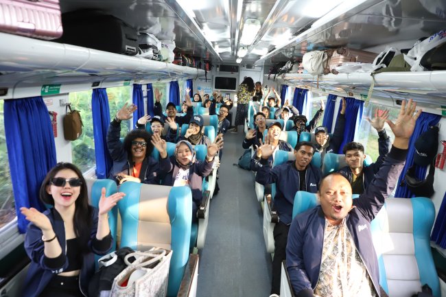 Ajak Influencer Promosikan Kereta Api, KAI Hadirkan Traveling by Train