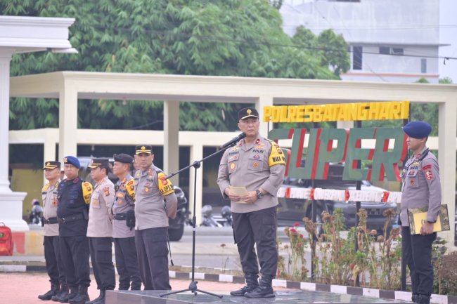 Personel Polres Batanghari Dilarang Izin Selama Tahapan Pemilu 2024, Wakapolda Jambi Ancam Copot Jika Melanggar