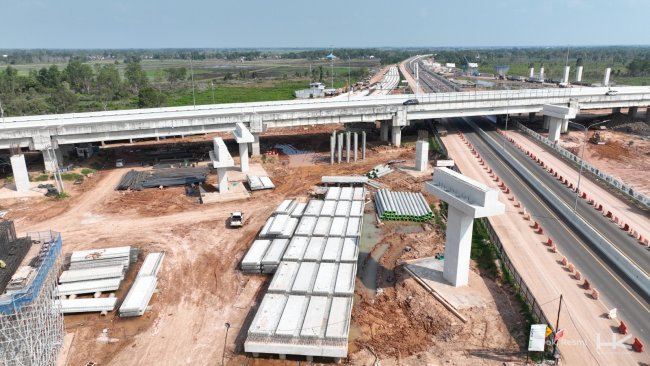 Hutama Karya Kerjakan Dua Junction di Jalan Tol Trans Sumatera, Target Rampung Tahun Depan