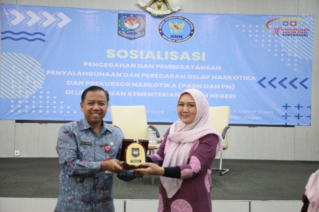 Cegah Penyalahgunaan Narkoba, Kemendagri Bekali Pegawai Soal Aturan dan Bahayanya