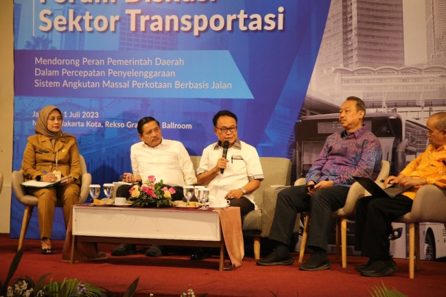 Dirjen Hubdat: Pemerintah Pusat dan Daerah Perlu Kolaborasi Bangun Angkutan Massal Perkotaan