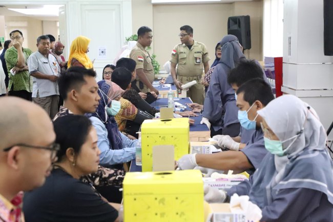 Waspada Penyalahgunaan Narkoba, Kemendagri Gelar Tes Urine untuk Pegawai
