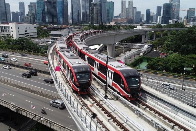 LRT Jabodebek Layani Lebih dari 3 Juta Pengguna pada Triwulan I 2024