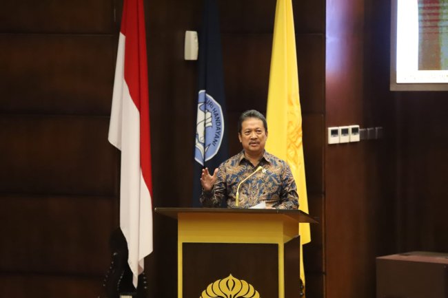 Menteri Trenggono Ajak Akademisi UI Kembangkan Biofarmakologi Berbasis Laut