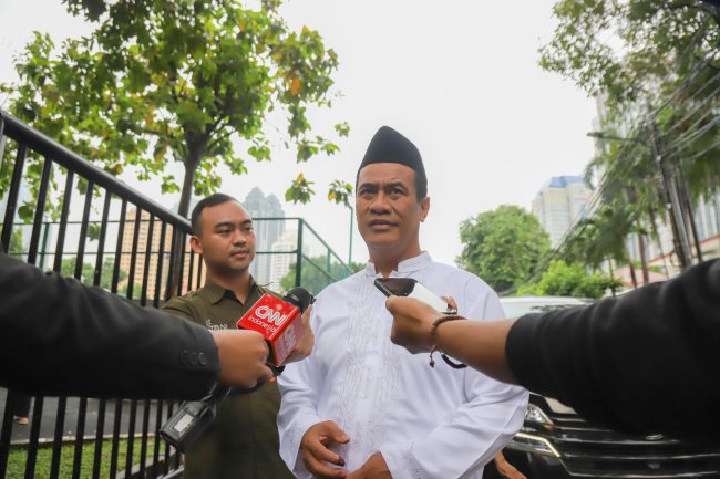 Nyoblos di TPS Senayan, Mentan Amran Berharap Program Pertanian di Era Presiden Jokowi Tetap Dilanjutkan
