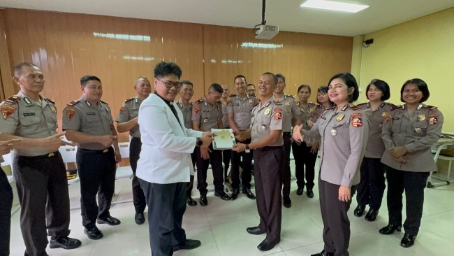 Wujud Bakti kepada Masyarakat, Serdik Sespimma 71 Dukung Pembangunan Gereja BPIB Lembang