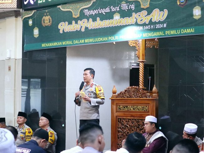 Polda Jambi Gelar Peringatan Isra Miraj Nabi Muhammad SAW