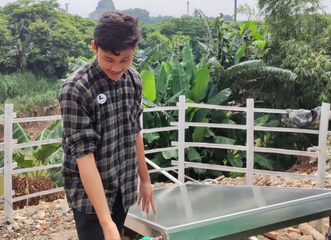 Mahasiswa UPER Sulap Limbah Tahu dan Kotoran Sapi Jadi Biogas dalam Waktu Singkat