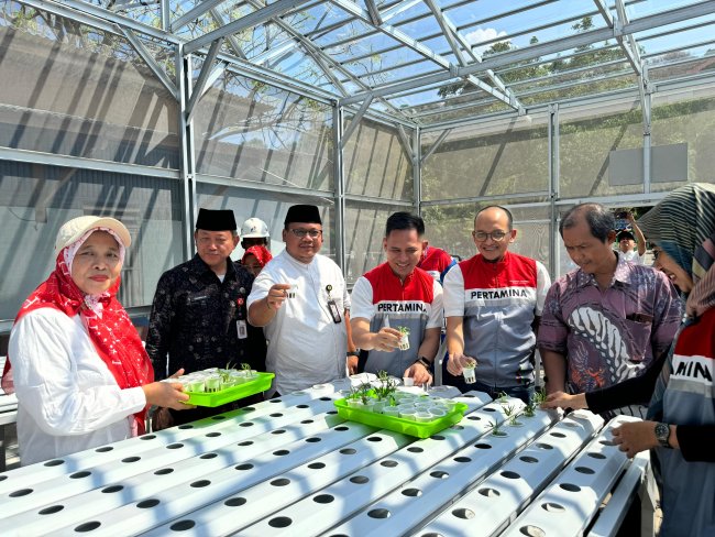 Berkat Desa Energi Berdikari Pertamina, Kelompok Wanita Tani Lebak Gede Wujudkan Ketahanan Pangan dan Ketahanan Energi